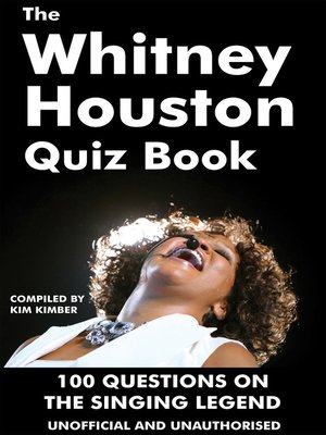 cover image of The Whitney Houston Quiz Book